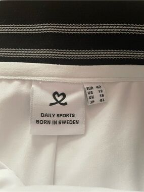 Daily Sports White Golf Skort